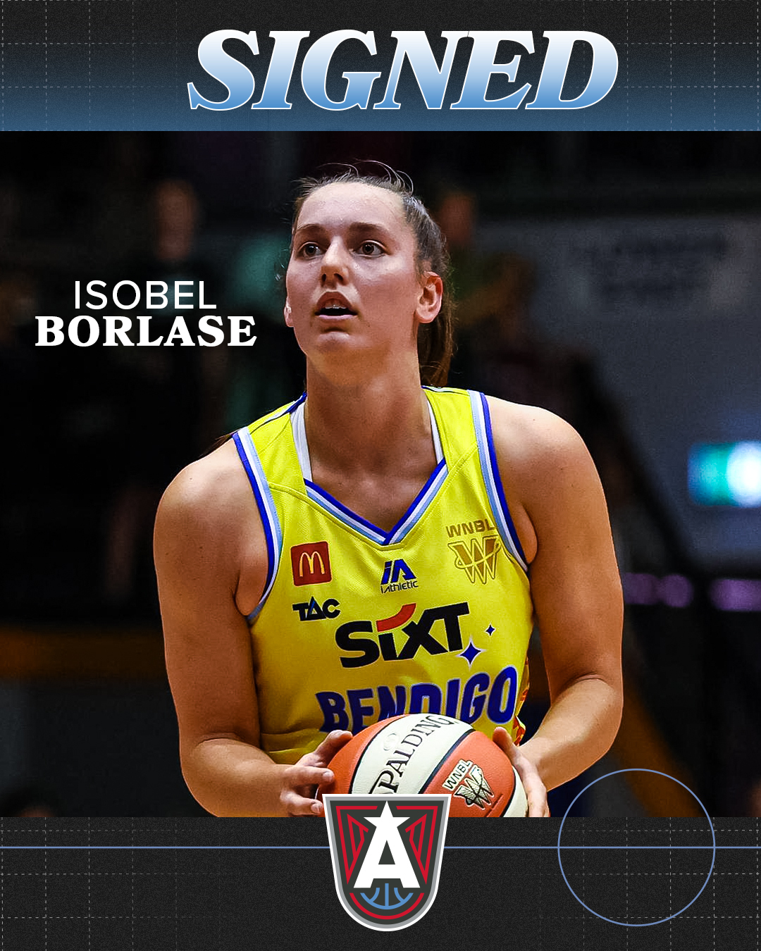 Atlanta Dream Sign Isobel Borlase to Rookie Scale Contract